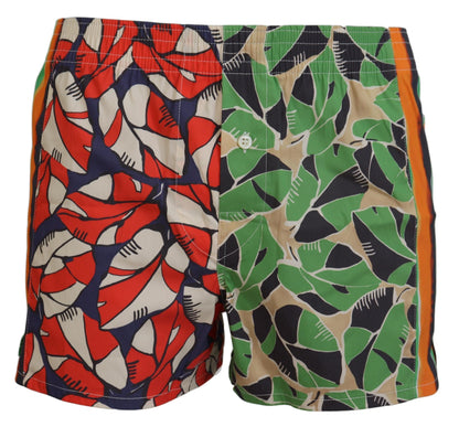 Bañador para hombre con estampado floral multicolor