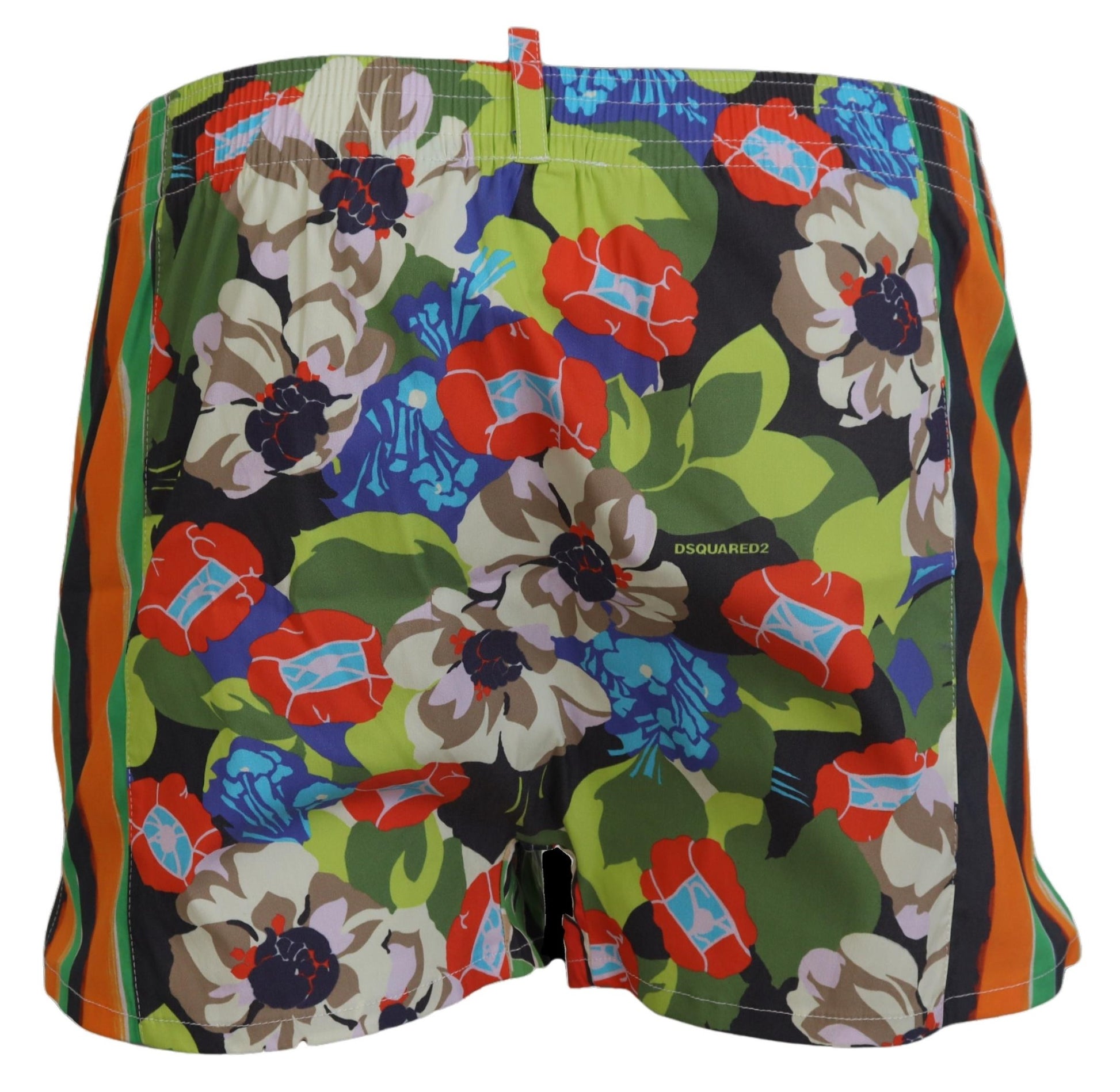 Bañador para hombre con estampado floral multicolor