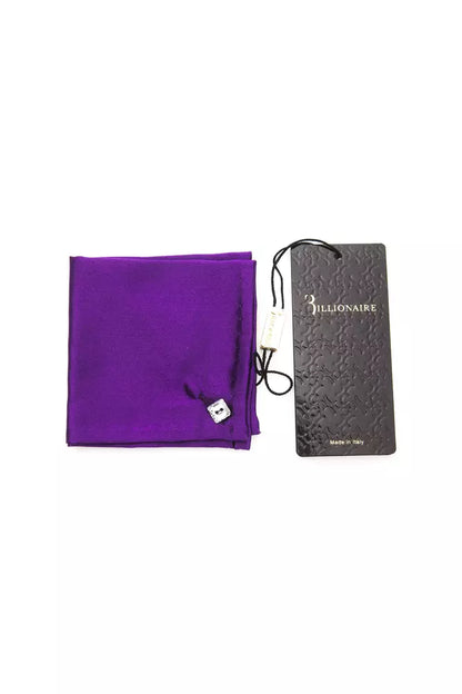 Pañuelo de bolsillo para hombre de sisal morado