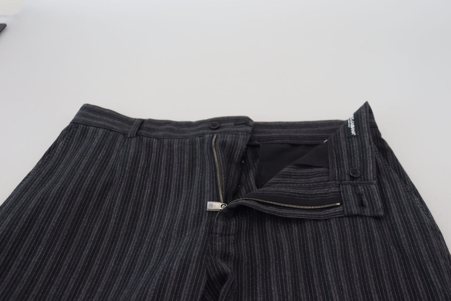 Pantalones de vestir chinos elegantes a rayas