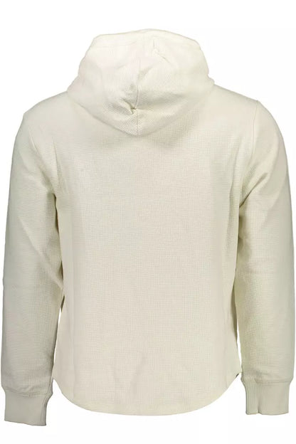 White Cotton Men Sweater