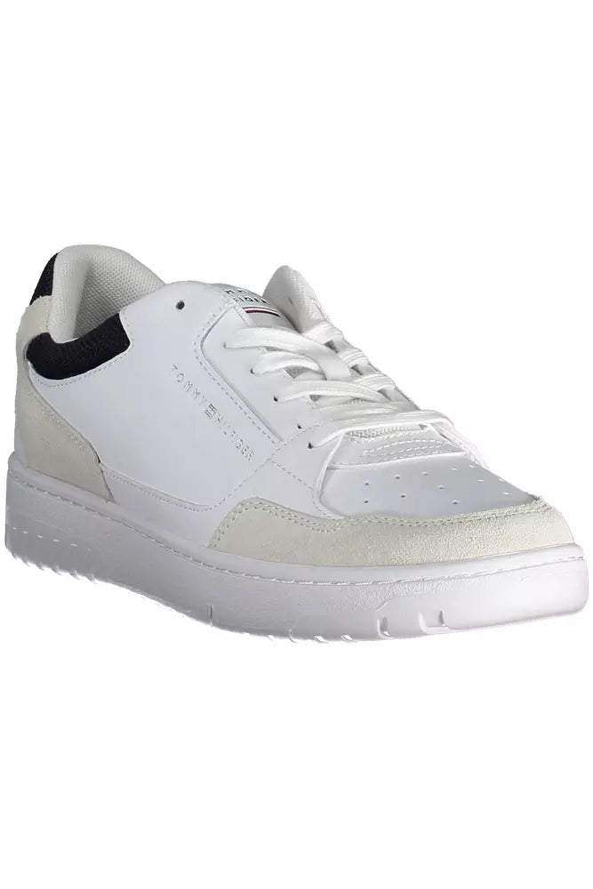 White Leather Men Sneaker