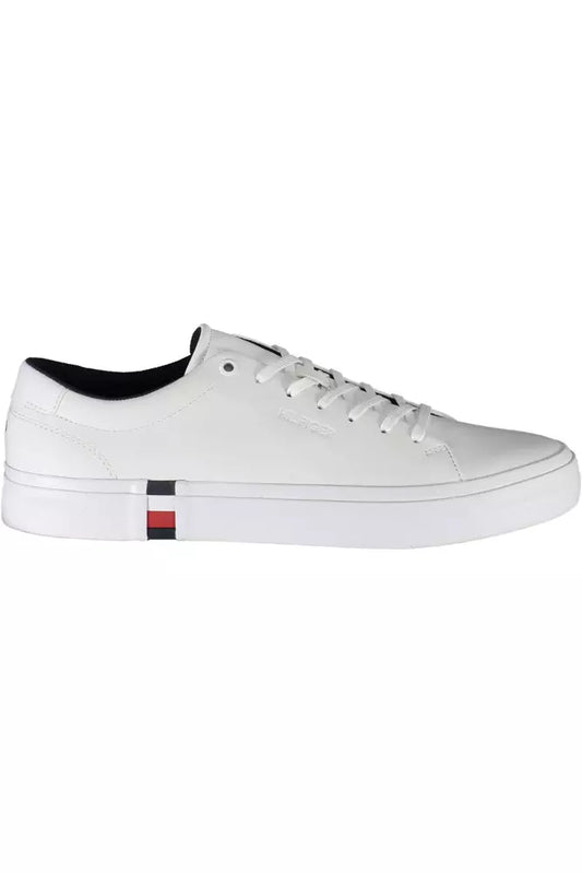 White Leather Men Sneaker