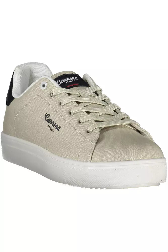 Zapatillas de hombre de polietileno beige