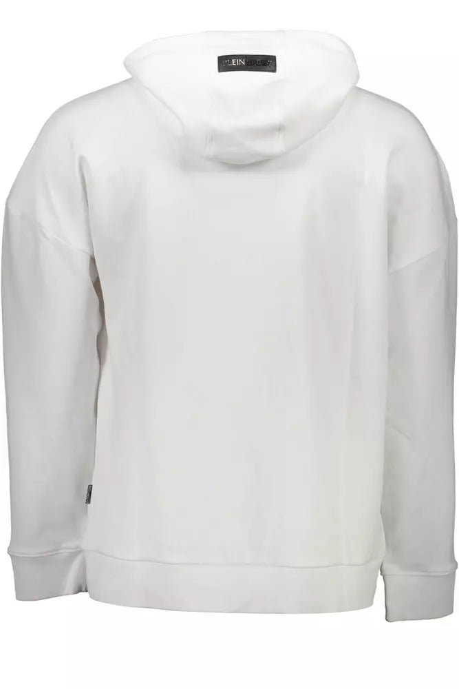 Sudadera de algodón blanca para hombre