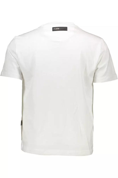 Camiseta de algodón blanca para hombre