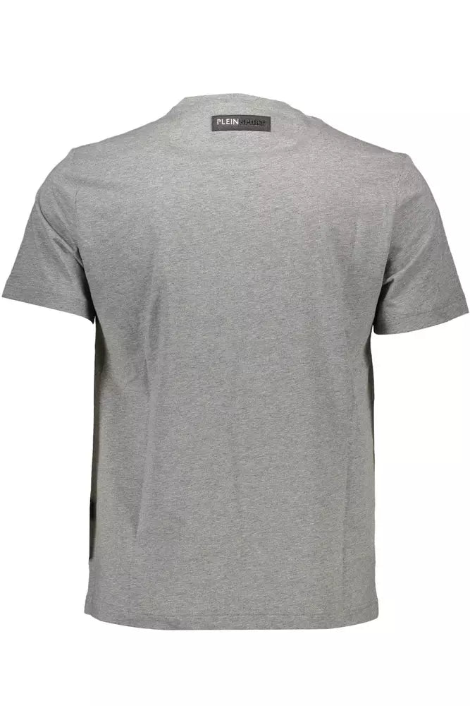 Camiseta de hombre de algodón gris