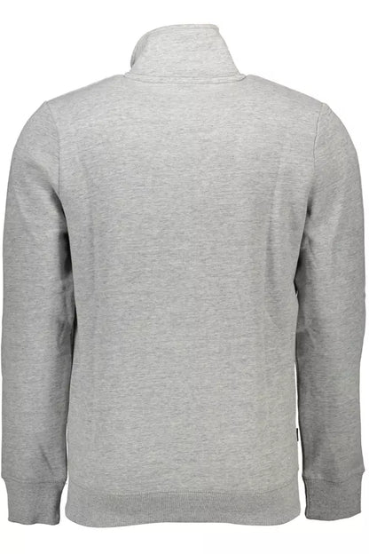 Gray Cotton Men Sweater