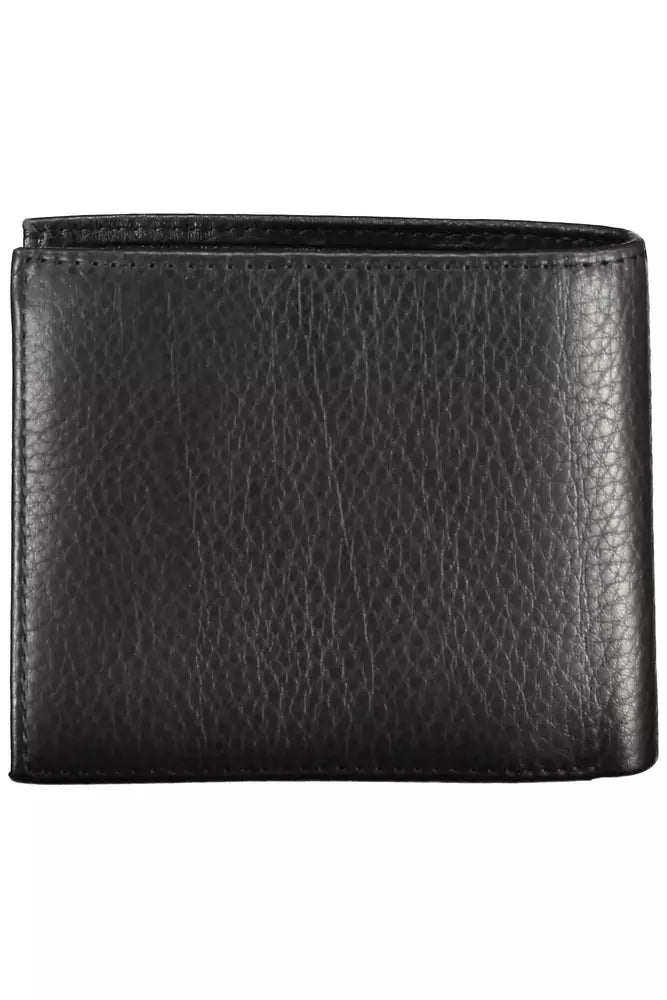 Black Leather Men Wallet