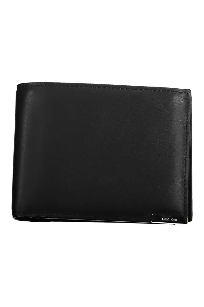 Black Leather Men Wallet