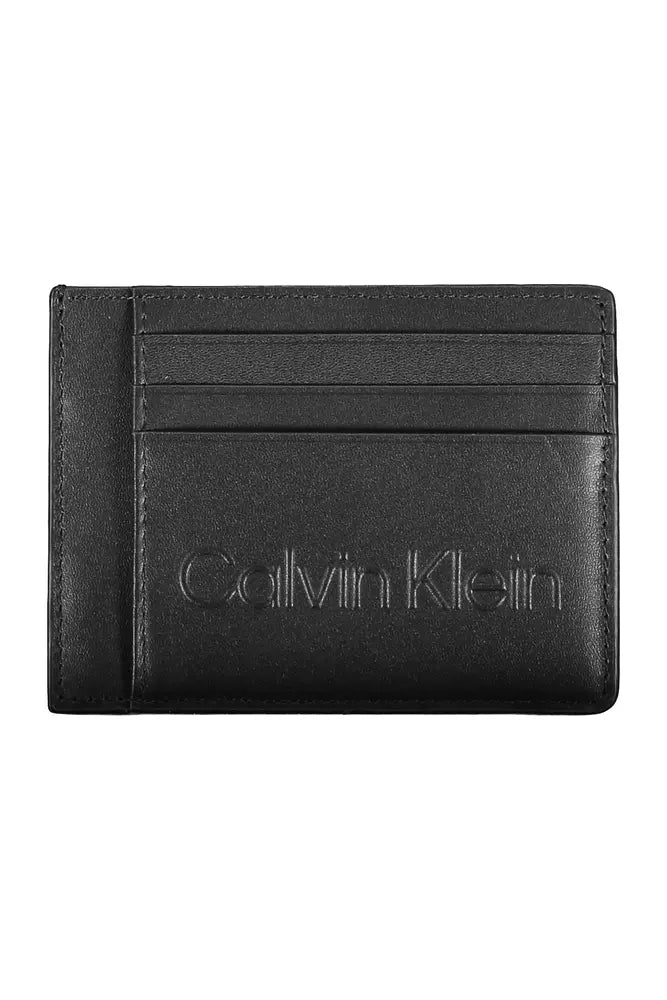 Cartera de hombre de polietileno negro