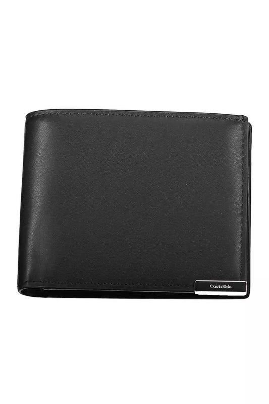 Black Polyethylene Men Wallet