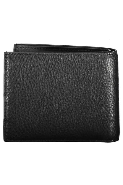 Black Leather Men Wallet