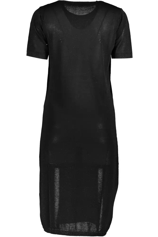 Black Viscose Women Dress