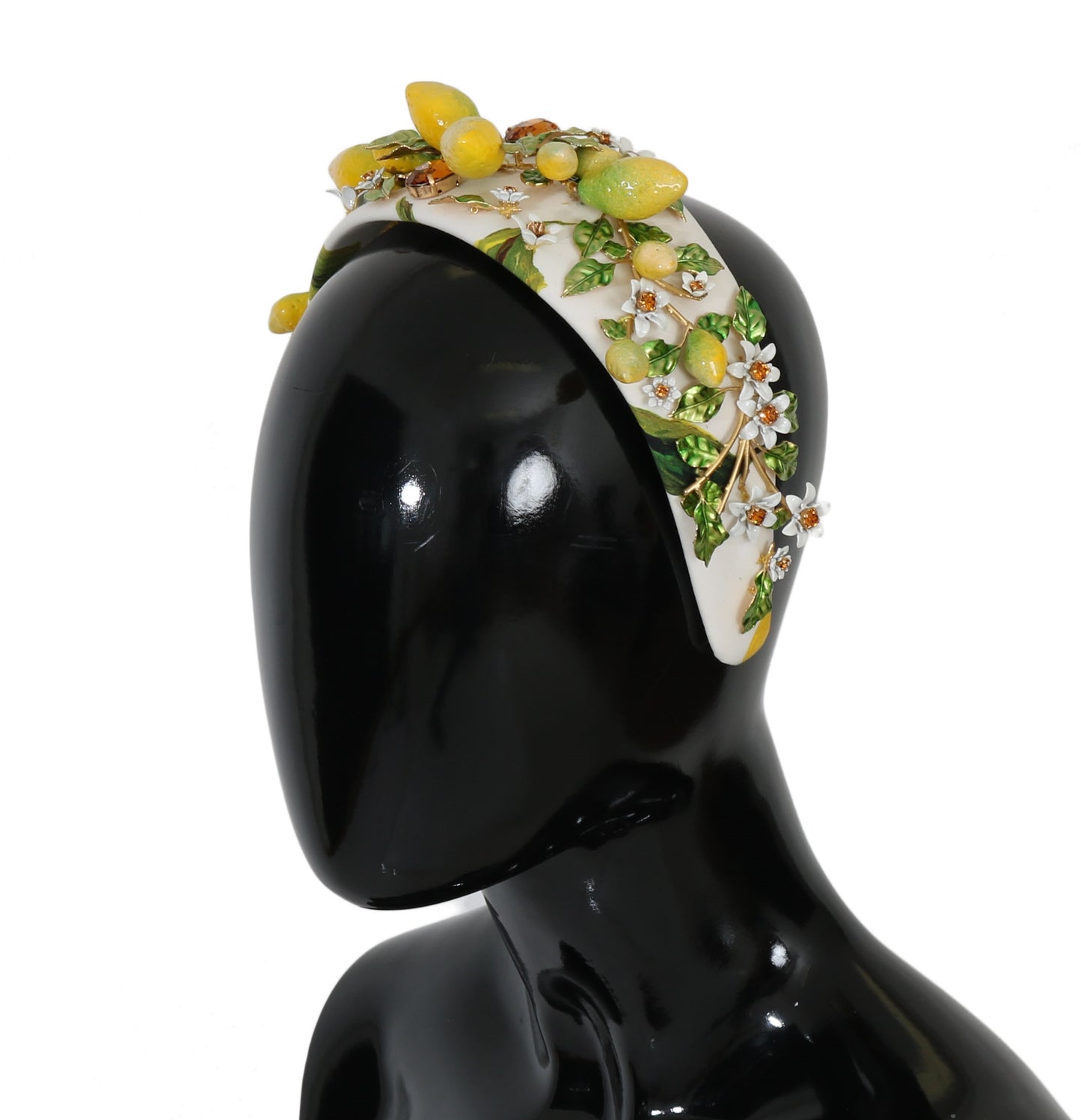 Sicilian Lemon Crystal Diadem Tiara