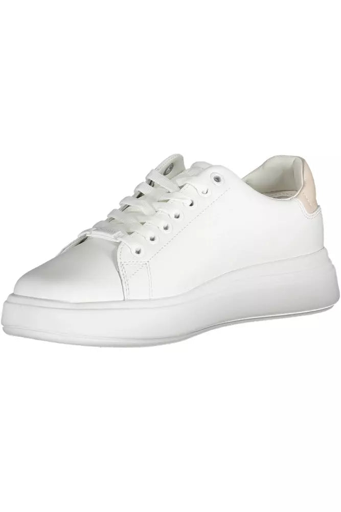 Zapatillas de piel blancas para mujer