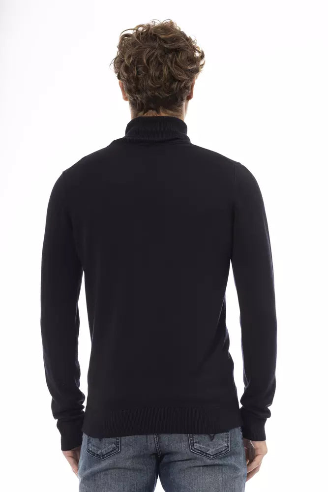 Blue Modal Men Sweater