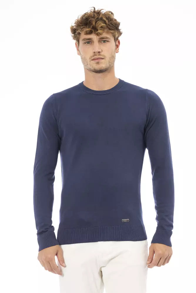 Blue Modal Men Sweater