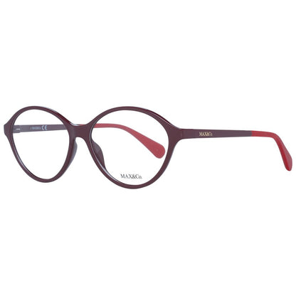 Burgundy Women Glasses Frame