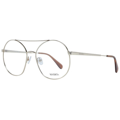 Gold Women Glasses Frame