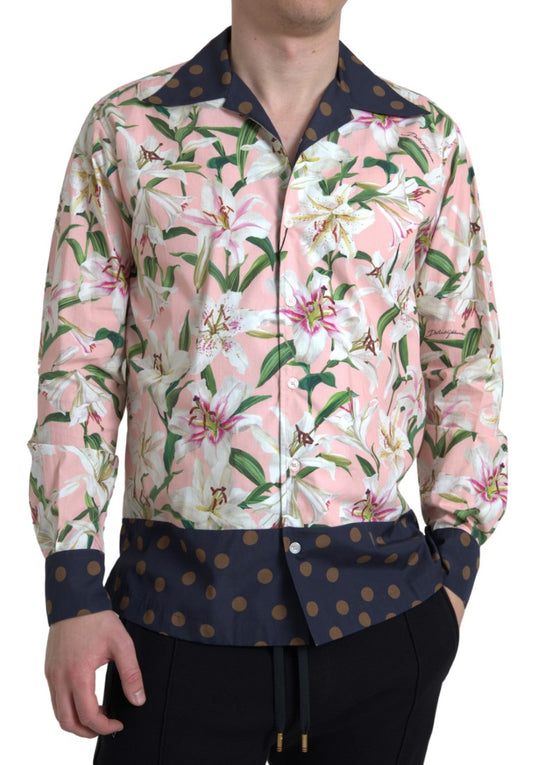 Camisa Casual Elegante Slim Fit Rosa