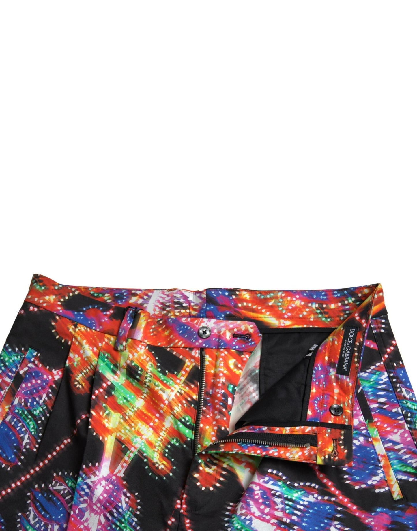 Bermudas estampadas multicolor