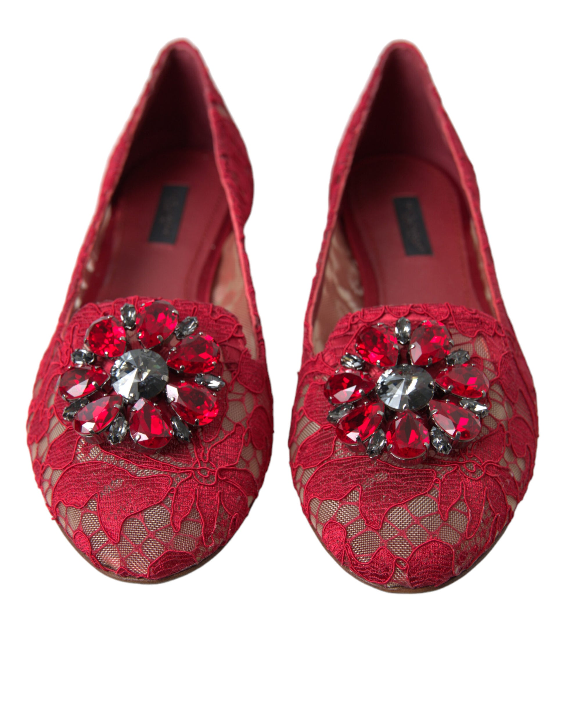 Elegantes zapatos planos con encaje floral Vally