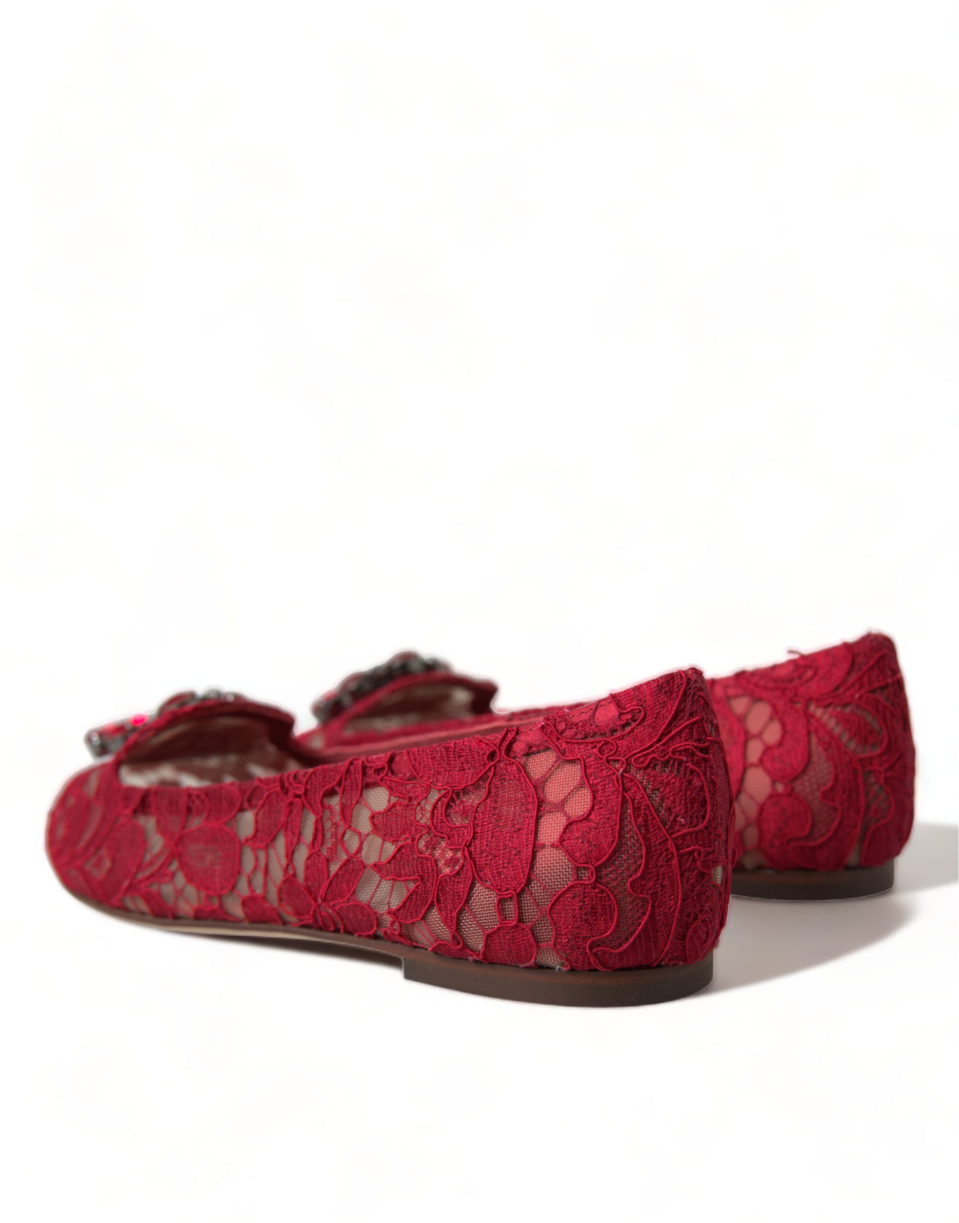 Elegantes zapatos planos con encaje floral Vally