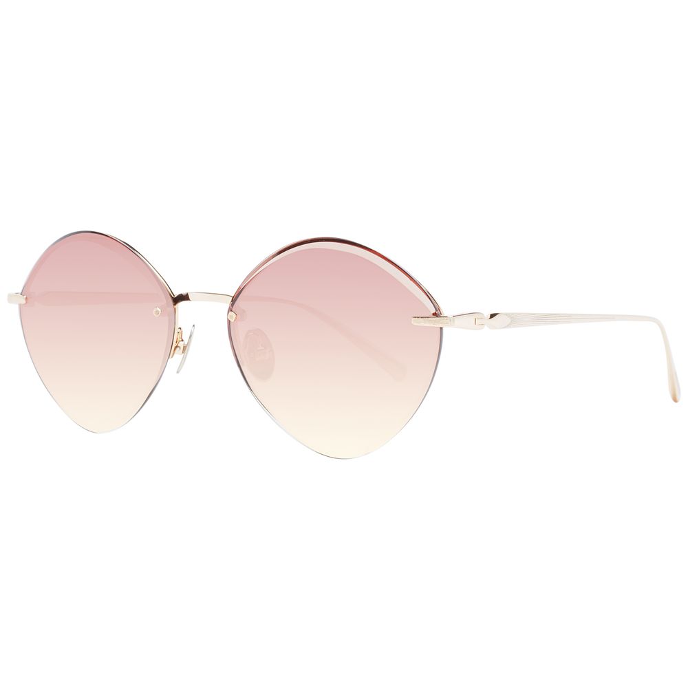 Gafas de sol doradas para mujer