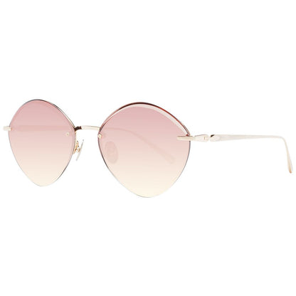 Gafas de sol doradas para mujer