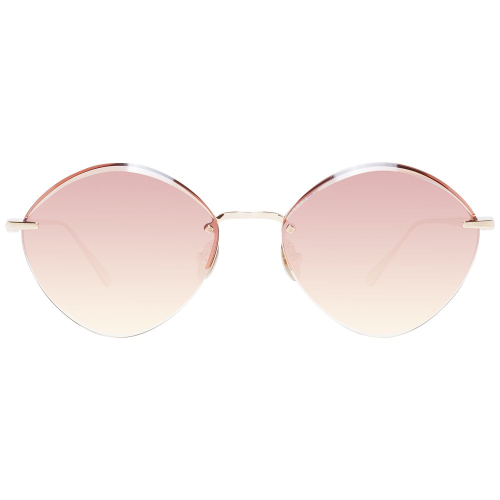 Gafas de sol doradas para mujer