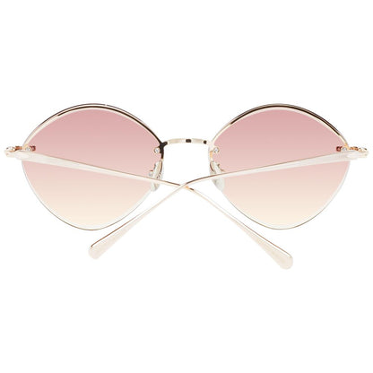 Gafas de sol doradas para mujer