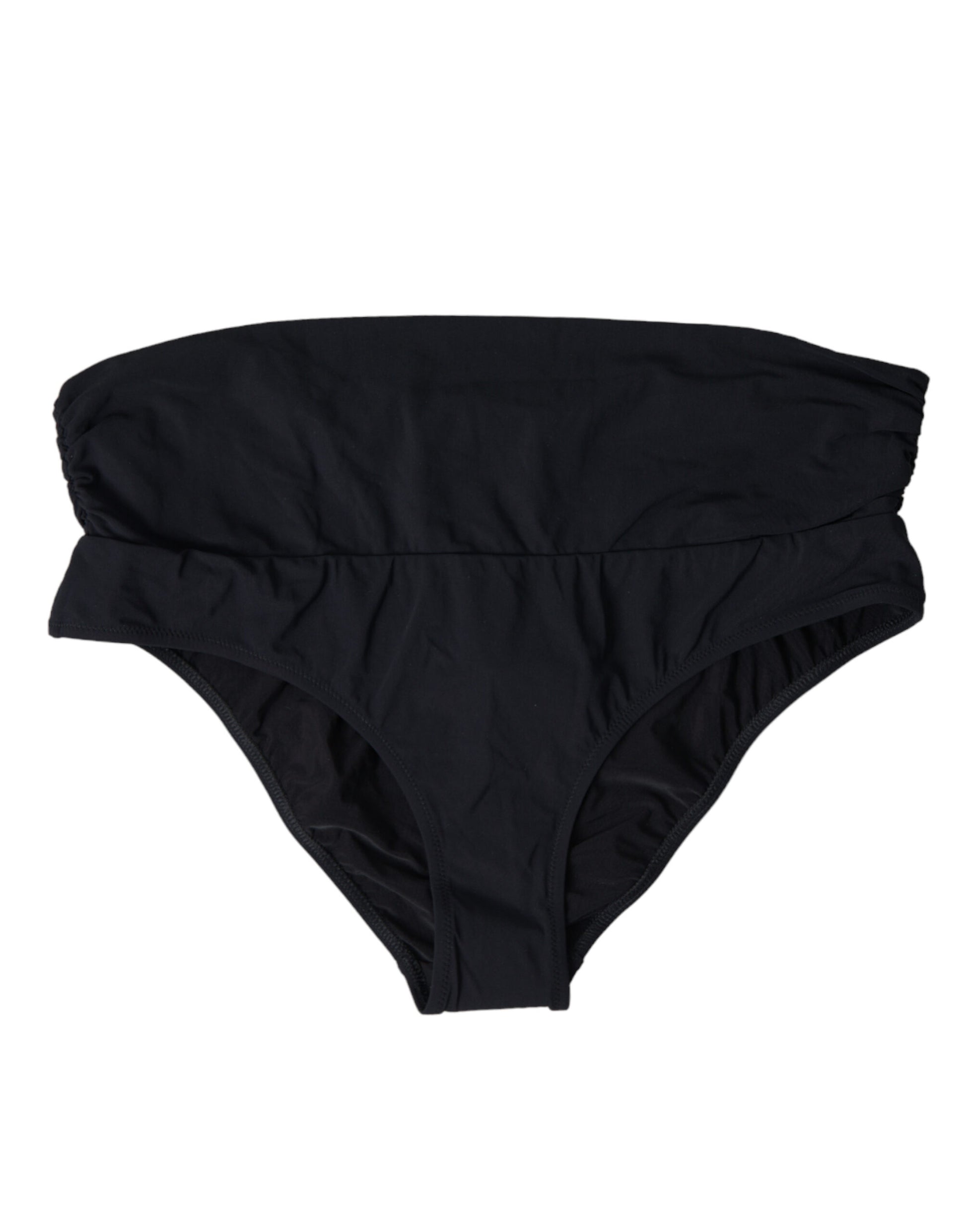 Elegante braguita de bikini negra - Lo último en elegancia playera