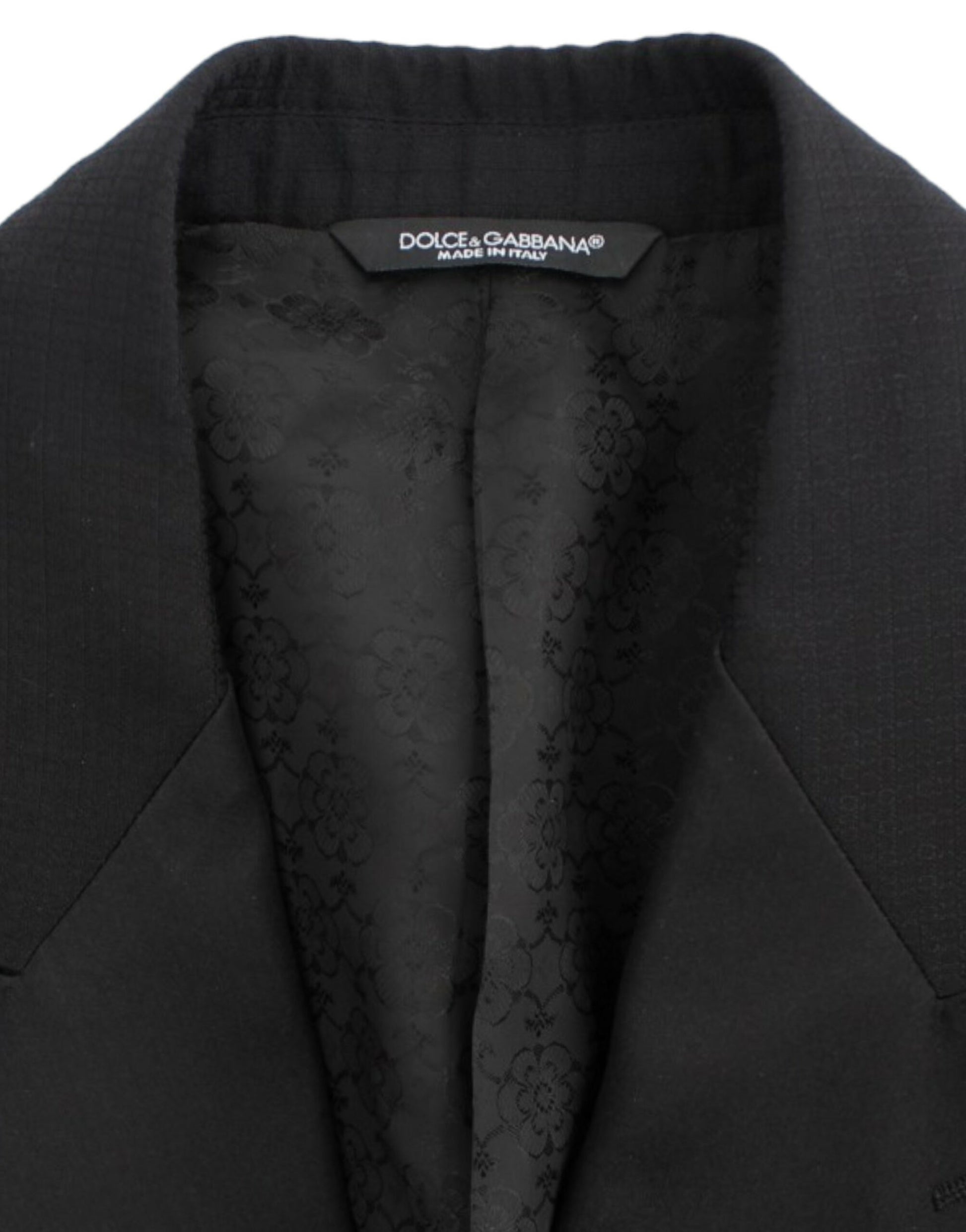 Elegante blazer Sicilia en mezcla de seda negra