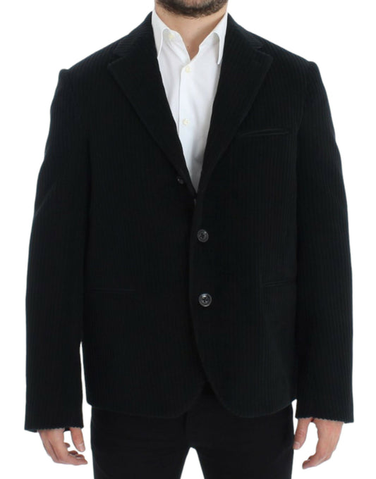 Elegante chaqueta blazer tipo martini negra