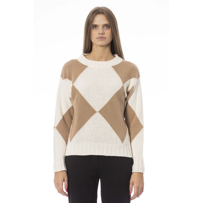 Jersey Mujer Lana Beige