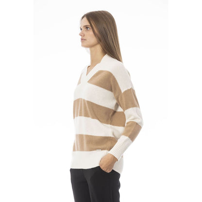 Jersey Mujer Lana Beige