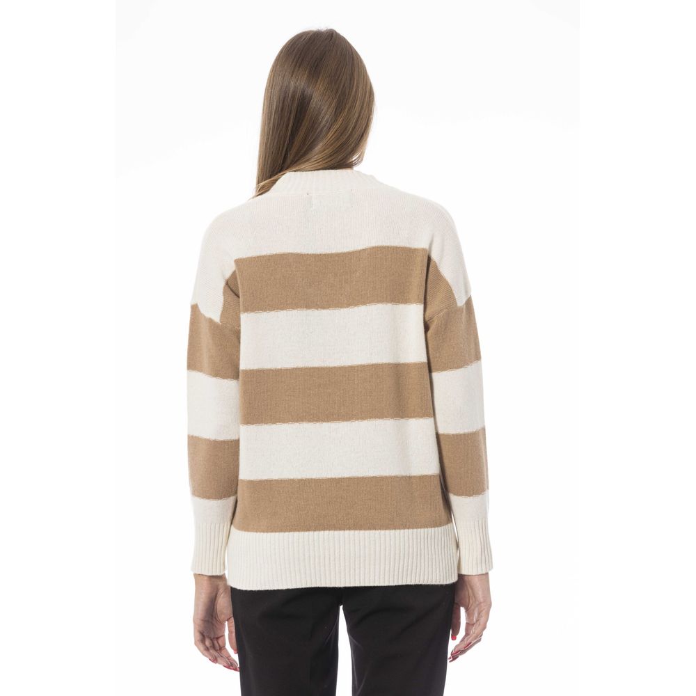 Jersey Mujer Lana Beige