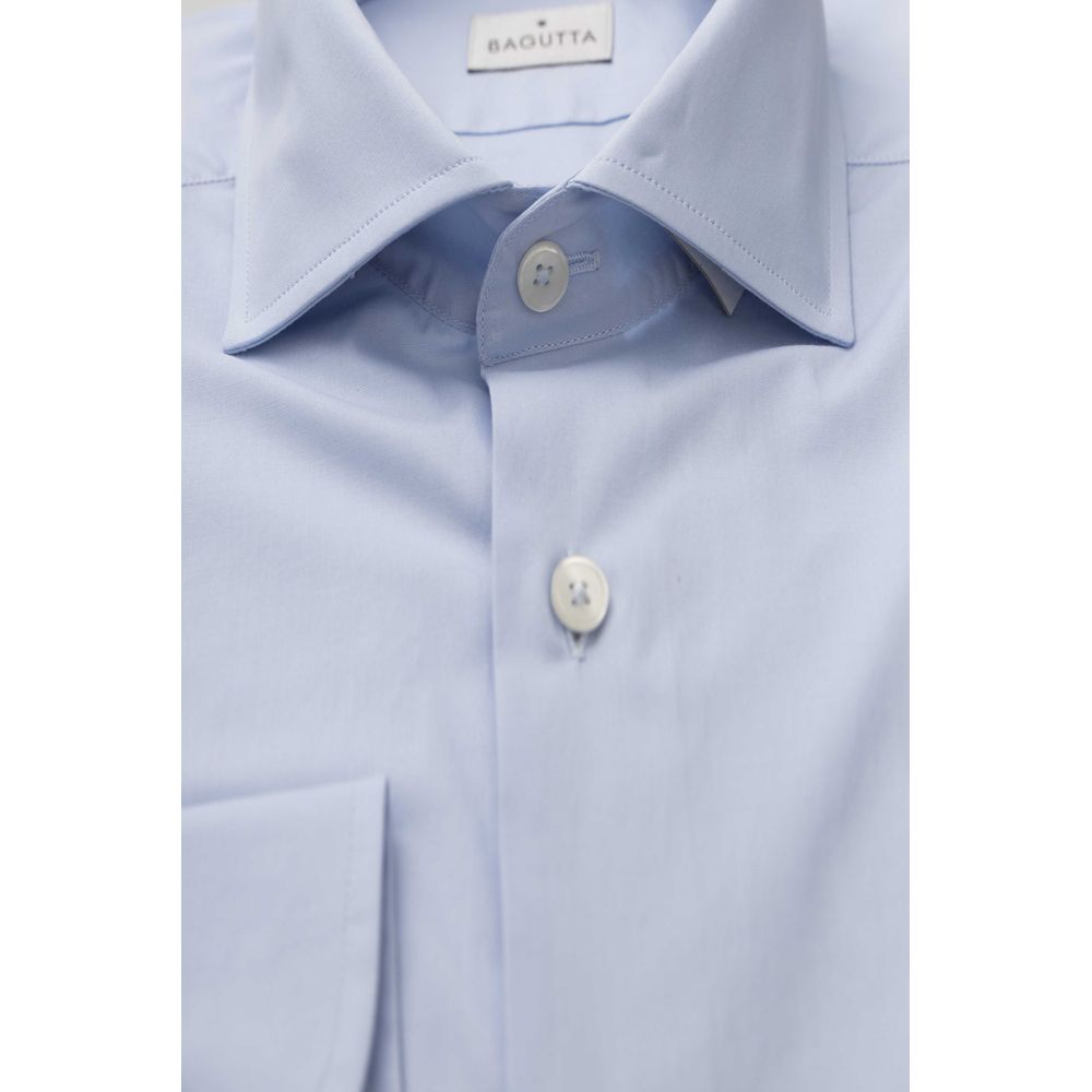 Light Blue Cotton Mens Shirt