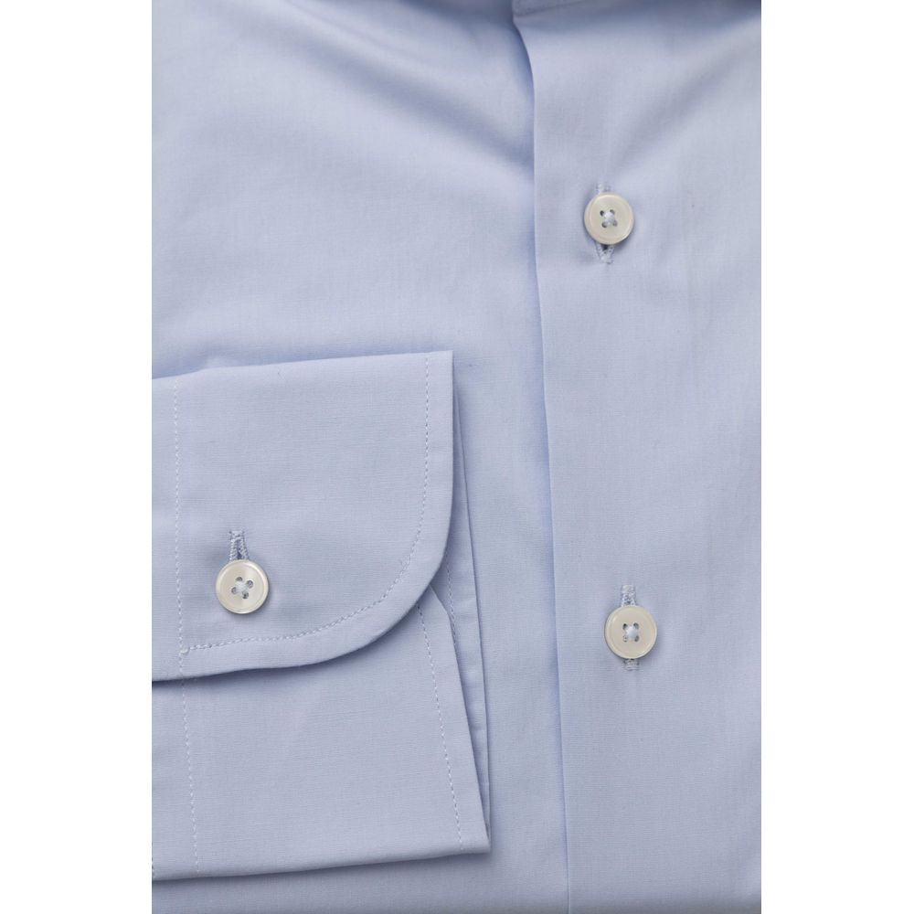 Light Blue Cotton Mens Shirt