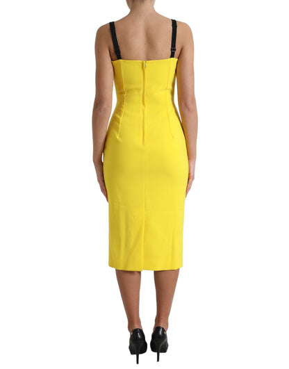 Vestido midi sin mangas Sunshine Chic