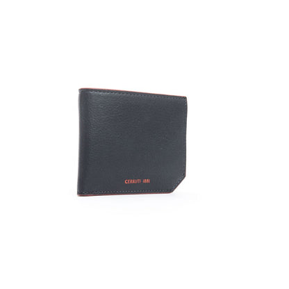 Blue Calf Leather Men Wallet