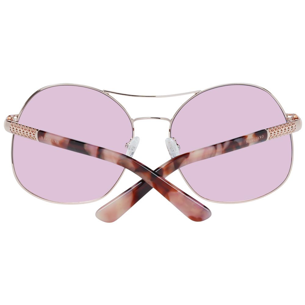 Gafas de sol para mujer en oro rosa