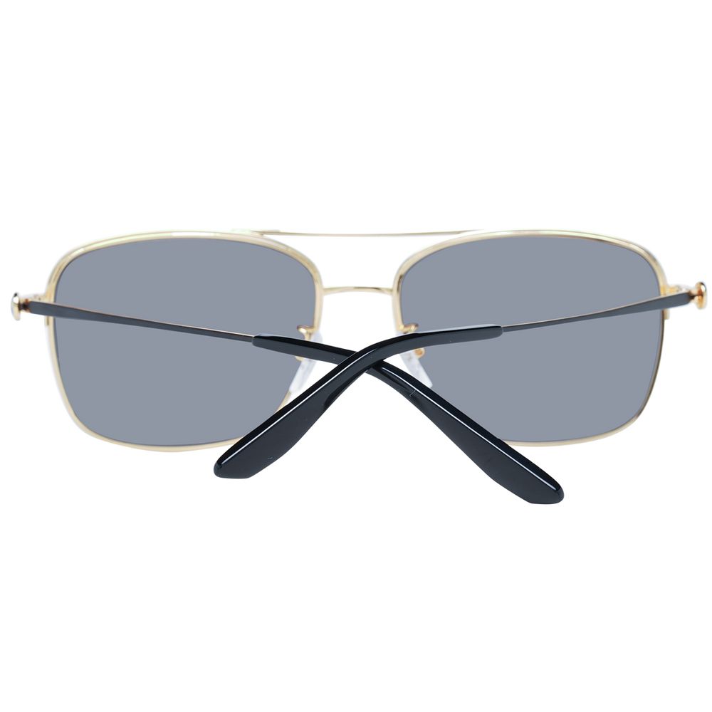 Gafas de sol doradas para hombre