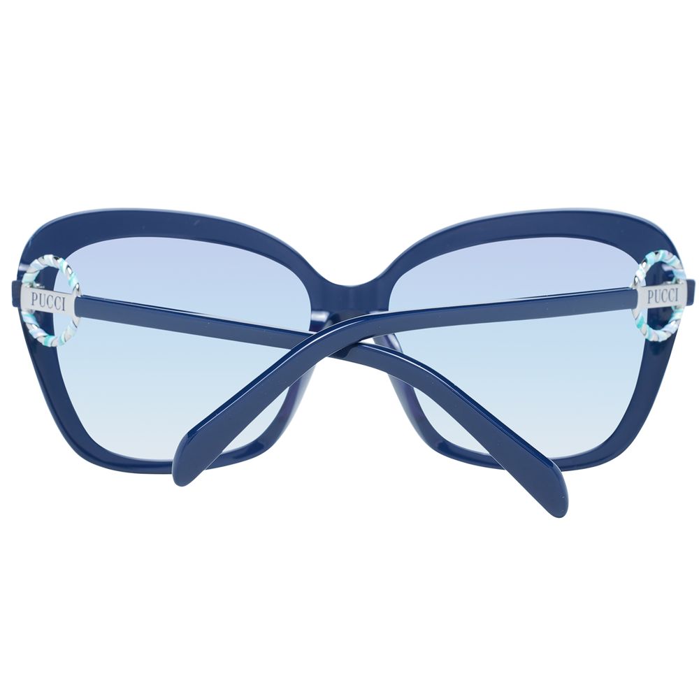 Gafas de sol azules para mujer