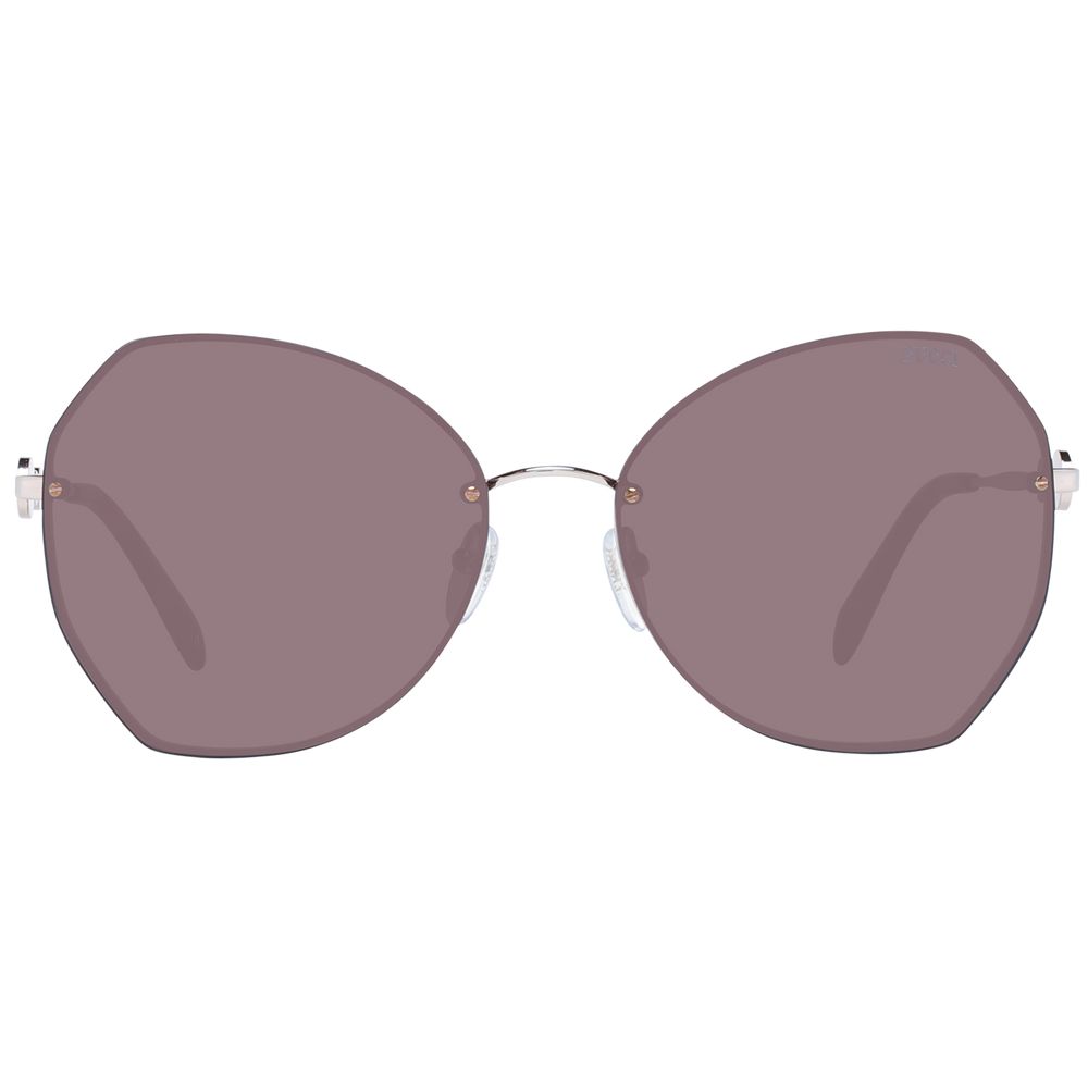 Gafas de sol para mujer en oro rosa