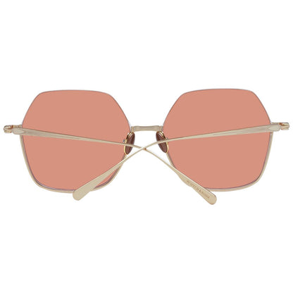 Gafas de sol doradas para mujer