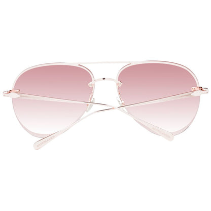 Gafas de sol de mujer en oro rosa