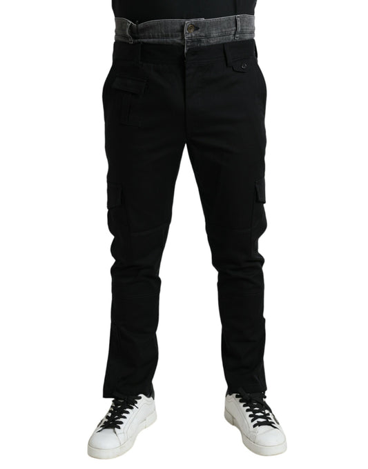 Elegant Skinny Joggers de algodón elástico