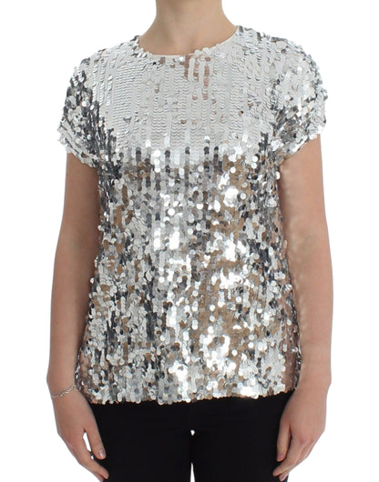 Blusa de noche con lentejuelas de Sicilia Enchanted